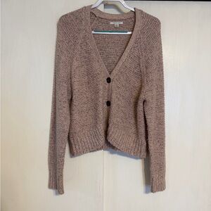 American Eagle Outfitters Women's Tan Knit Cardigan